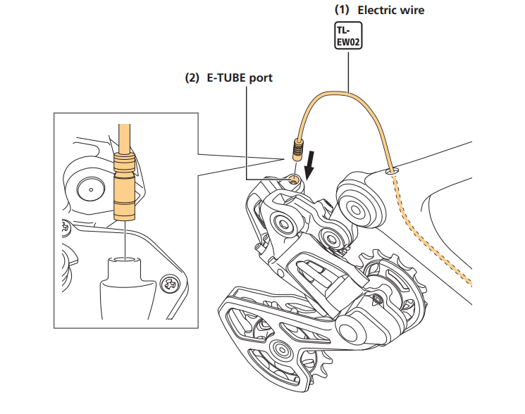 シマノ(SHIMANO) RD-RX815 (Di2) 11S IRDRX815 :20230822141558-00132