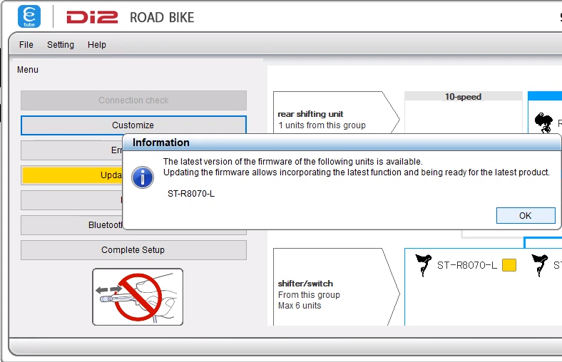 Update Di2 Firmware