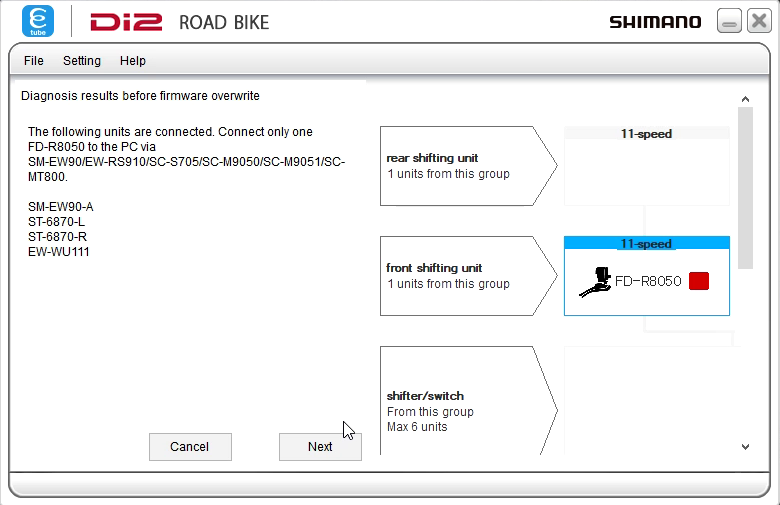 FD-R8050 not found